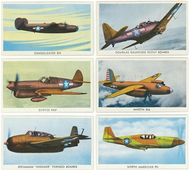 1940s R10 Cameron Sales "Airplanes" High Grade Complete Set (30)